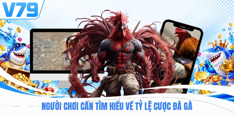 Người chơi cần tìm hiểu về tỷ lệ cược đá gà